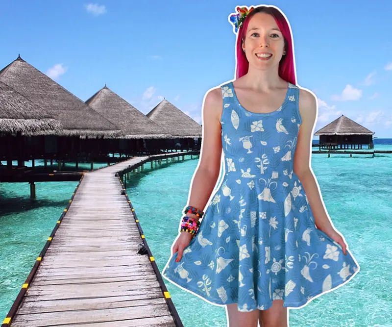 beach skater dress Beach Riot Cami Maxi Dress main image 0